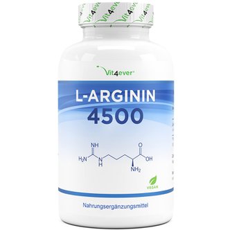  독일 비타포에버 vita4ever L아르기닌 4500mg 360비건캡슐 L-Arginine