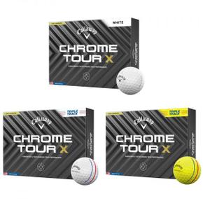 3191382 cwctxball24 CHROME TOUR X 골프공 2024년 신제품 1 다스 12 구들이  TA3244241