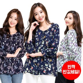 국산 풍기인견 9부 엄마 미시 여름 블라우스 국산 인견 9부 블라우스 9224-4타입