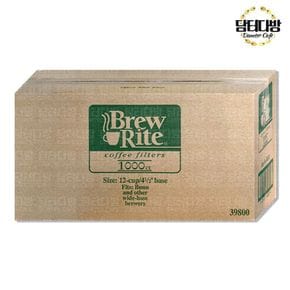 Brew Rite 원형여과지 12-cup(48번) 1박스(1000매)