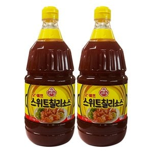 오뚜기 오쉐프 스위트칠리소스 2.1kg 2개