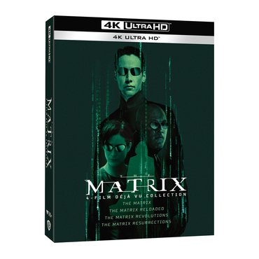 핫트랙스 BLU-RAY DISC - 매트릭스 4필름 콜렉션 4K UHD 슬립케이스 THE MATRIX 4-FLIM DEJA VU COLLECTIO