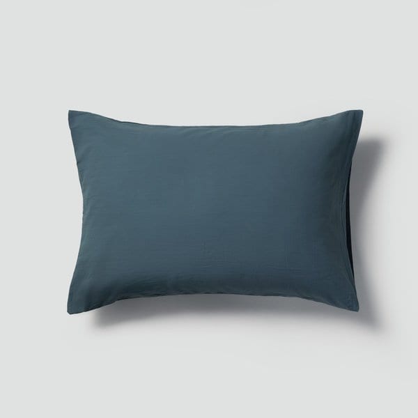 코튼 워싱 피그먼트 베개커버_70x50cm_틸블루 J60N904137095