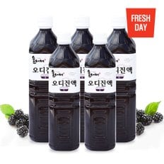 [바로배송][울어매] 고창 명품  오디진액 오디즙 5병x1L (선물포장)