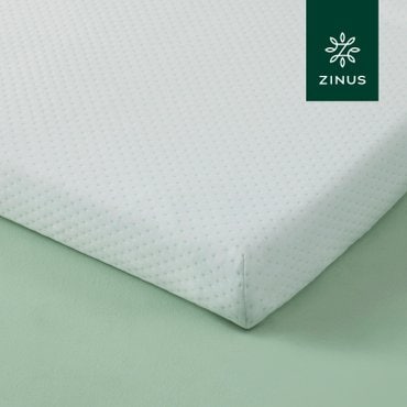 지누스 [비밀특가]그린티 플러스 메모리폼 토퍼 (10cm/슈퍼싱글) -단단한타입