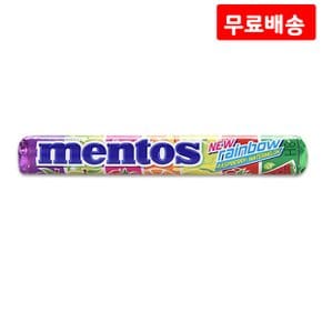 멘토스 레인보우 캔디 37.5g X 18 민트 캔디 사탕 간식