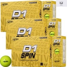 D1 HONMA D-1 SPIN 2023 BT2301 3 36 5G 혼마 골프 공 스핀 혼마 골프 혼마 골프 공 옐로우