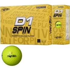 D1 HONMA D-1 SPIN 2023 BT2301 3 36 5G 혼마 골프 공 스핀 혼마 골프 혼마 골프 공 옐로우