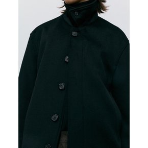 Short mac coat (black)