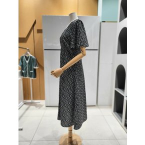 [부산점] 띠레이스 배색 벨소매 원피스 (PP2WO082)Q