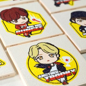 DIY 보석십자수 BTS 굿즈 타이니탄 MIC Drop 25x25