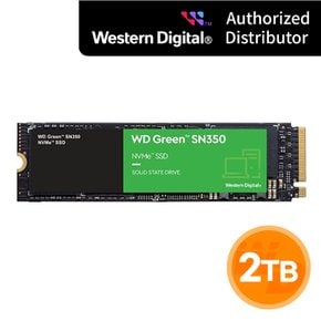 [WD공식판매원] WD Green SN350 M.2 NVMe 2TB 3년 워런티