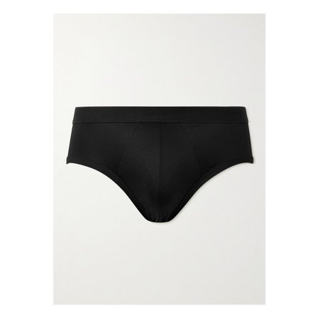 ZIMMERLI 짐멀리 씨 아일랜드 코튼 브리프 블랙 46376663162964988