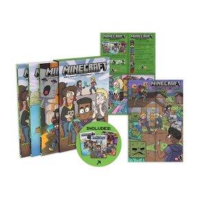 (영어원서) 마인크래프트 MINECRAFT BOXED SET GRAPHIC NOVELS