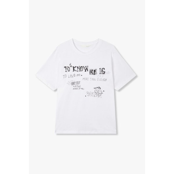 [SUMMER ESSENTIAL] 두들 그래픽 포인트 티셔츠 7215240410101