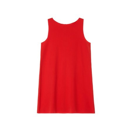 이터널 모먼트 Sleeveless Mini Dress _ RED