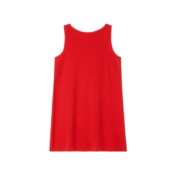 Sleeveless Mini Dress _ RED