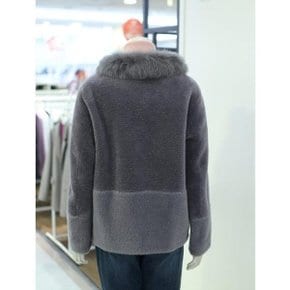 아날도바시니 세이브존03 여성 폭스퍼 양모 무스탕 코트 AW12FU85C