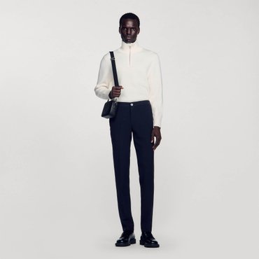산드로옴므 [25SS 시즌오프 30%] [SANDRO HOMME] 테크니컬 패브릭 저지 팬츠 SH25Z3MRA0599