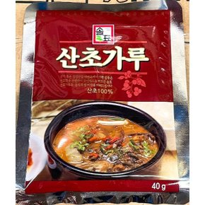 솔표 산초 분말 40g 가루 식당 업소 식당용 업소용