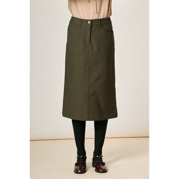 BCBG 세미 A라인 스커트 B2W9S201