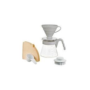 V60 Coffee Server Drip Set Pearl Grey 1~4인용 / VCSD-02-PGR