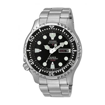  CITIZEN 시티즌 PROMASTER NY0040-50E 블랙 무브먼트 다이버즈 워치 200m 방수 맨즈 손목시계