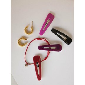 레드무드 스몰 빈티지 클립 Red Mood Small Vintage Hair Clip