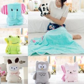 캐릭터 담요 무릎담요 항공담요 인형 담요 캠핑 사무실 학교_23071401