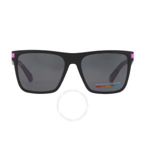 4436949 Polaroid Core Polarized Grey Square Uni Sunglasses