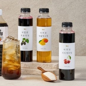 [HACCP인증] 상큼한 과일청 애플망고시럽 600ml