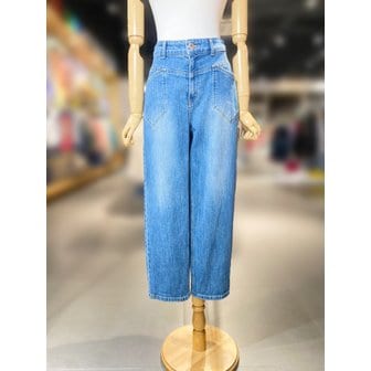 베네통 [여주점] 사선 포켓 배기핏 팬츠 (BADP70531)