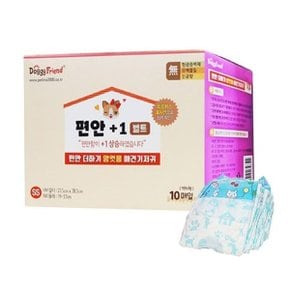 편안더하기 애견기저귀 소형견 암컷용 팬티형 SS 10매_WE502AB