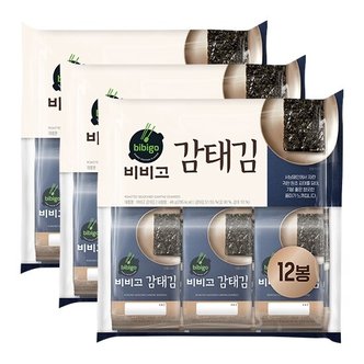 신세계라이브쇼핑 비비고 감태김 4G*12EA 3개