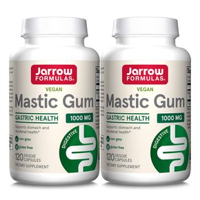 자로우 포뮬러 매스틱검 Mastic Gum 1000mg 120캡슐x2