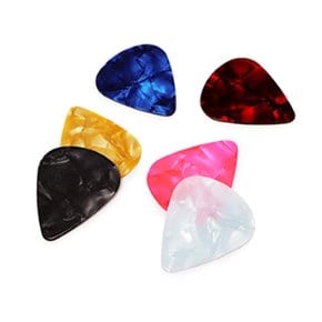 셀룰로이드 기타피크 통기타 일렉 베이스 마블 피크 1MM