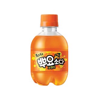  톡톡쏙쏙 뿌요소다 오렌지 245ml 12페트