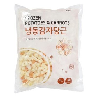  끌리는 맛 냉동감자당근 1kg (WC8432A)