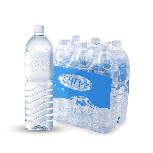 제주삼다수 무라벨 그린 생수 2L 24개입 - SSG.COM