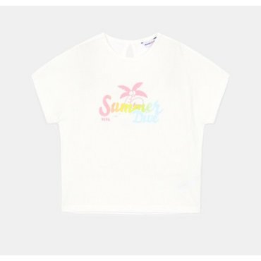 네파키즈 24SS KK45311 다이브 크롭 티셔츠