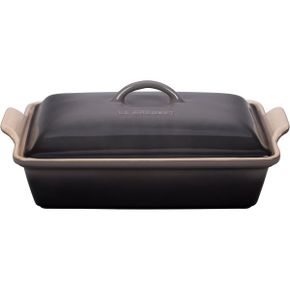 영국 르쿠르제 무쇠냄비 Le Creuset Stoare Heritage Covered Rectangular Casserole 4 qt. 12 x