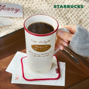 [스타벅스] 시크릿 딜라이트 머그 앤 코스터 (아이보리)