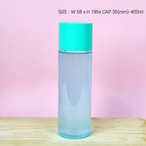 PET-골드용기 400ml 일자형 원형 밀폐용기 플라스틱용기 음료 페트병