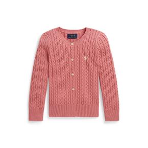 폴로 키즈 여아 2-6세 미니 케이블 코튼 카디건(CWPOSWER6820603650)