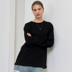 UNISEX 쿨링 롱 슬리브 티 [BLACK] / SBE1U01004-WOMAN