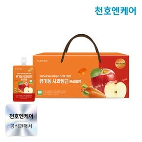 유기농 사과당근 프리미엄 100mL x 30팩 x 1박스 /유기가공식품 인증 /사과 당근 과채 주스 /천호식품