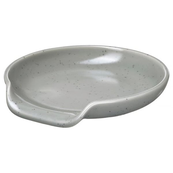 RODSYRA 뢰쉬라 도자기제 국자받침 12cm 식기받침 수저받침 조리도구받침대