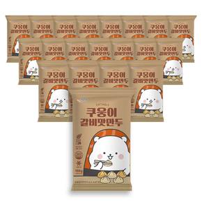 쿠우쿠우 쿠웅이 갈비맛만두 168g 20팩