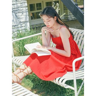 플로움 Seersucker Bustier Dress (3color)