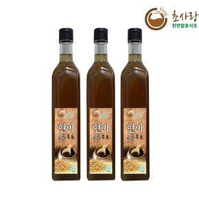 현미흑초 500ml x 3병